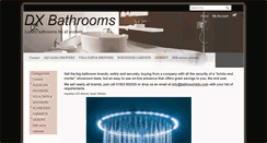 Desktop Screenshot of dxbathrooms.co.uk